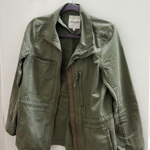 Madewell military jacket size medium